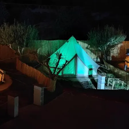 Luxussátor Glamping Les Rodanes